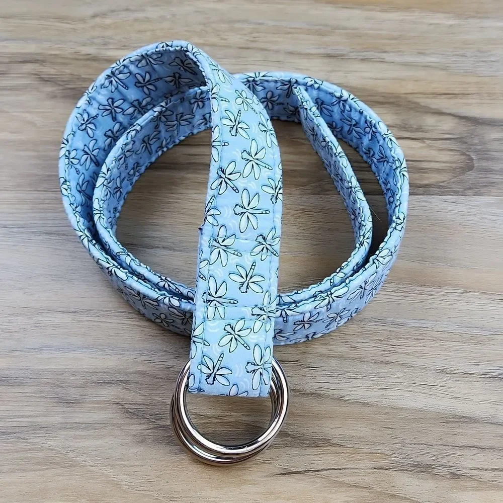🔹️Vineyard Vines Blue Dragonfly Belt XSmall